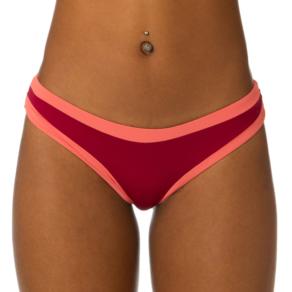 MIX SLIP DONNA BORDEAU TONE KINGKISS BE BEACH